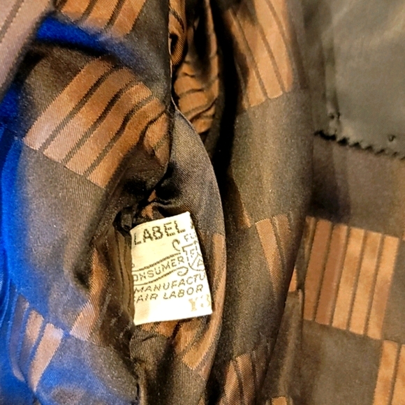 Lovely Persian Lamb Wool w/ Mink Collar & Cuffs - Picture 7 of 7